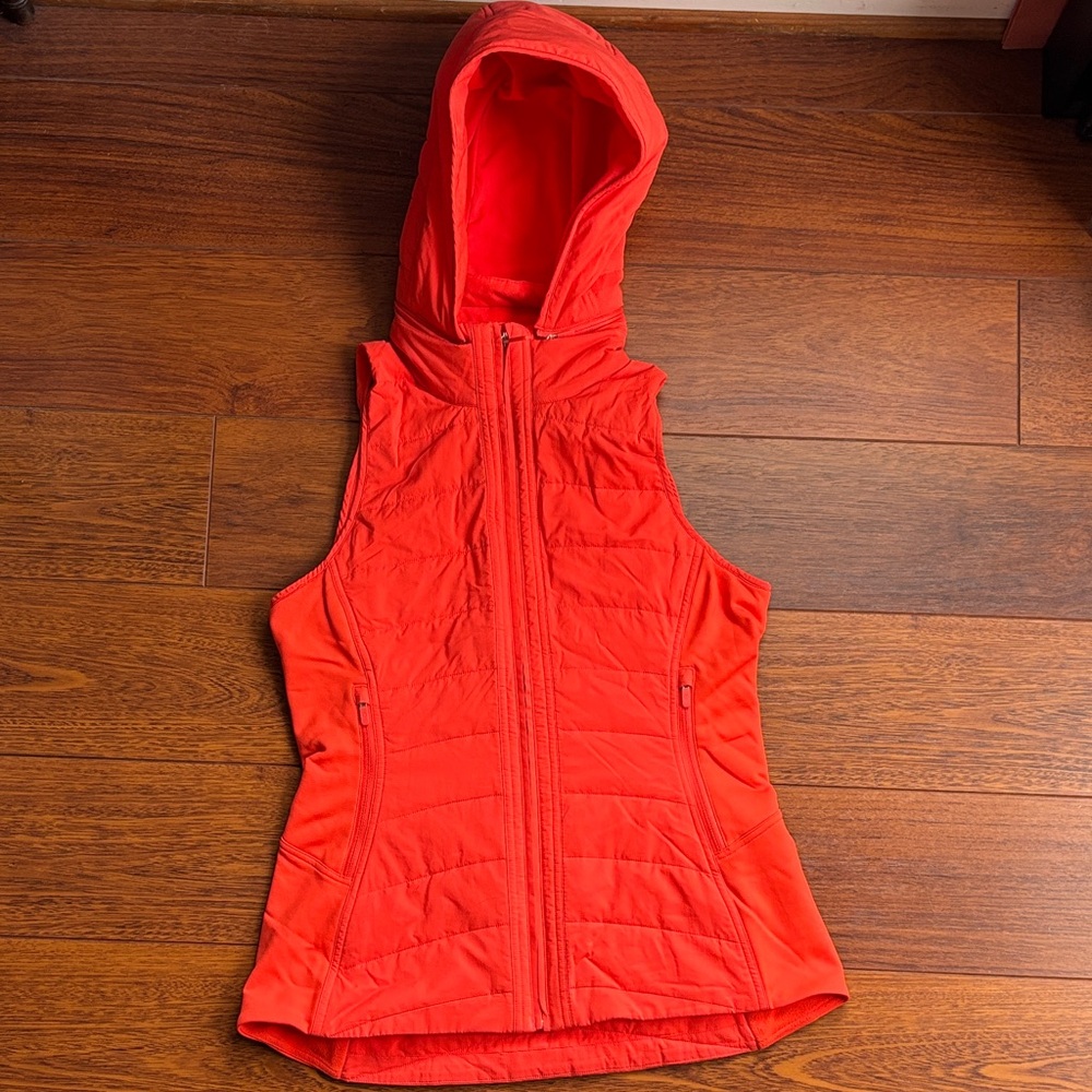 Lululemon Athletica Fiery Orange Vest